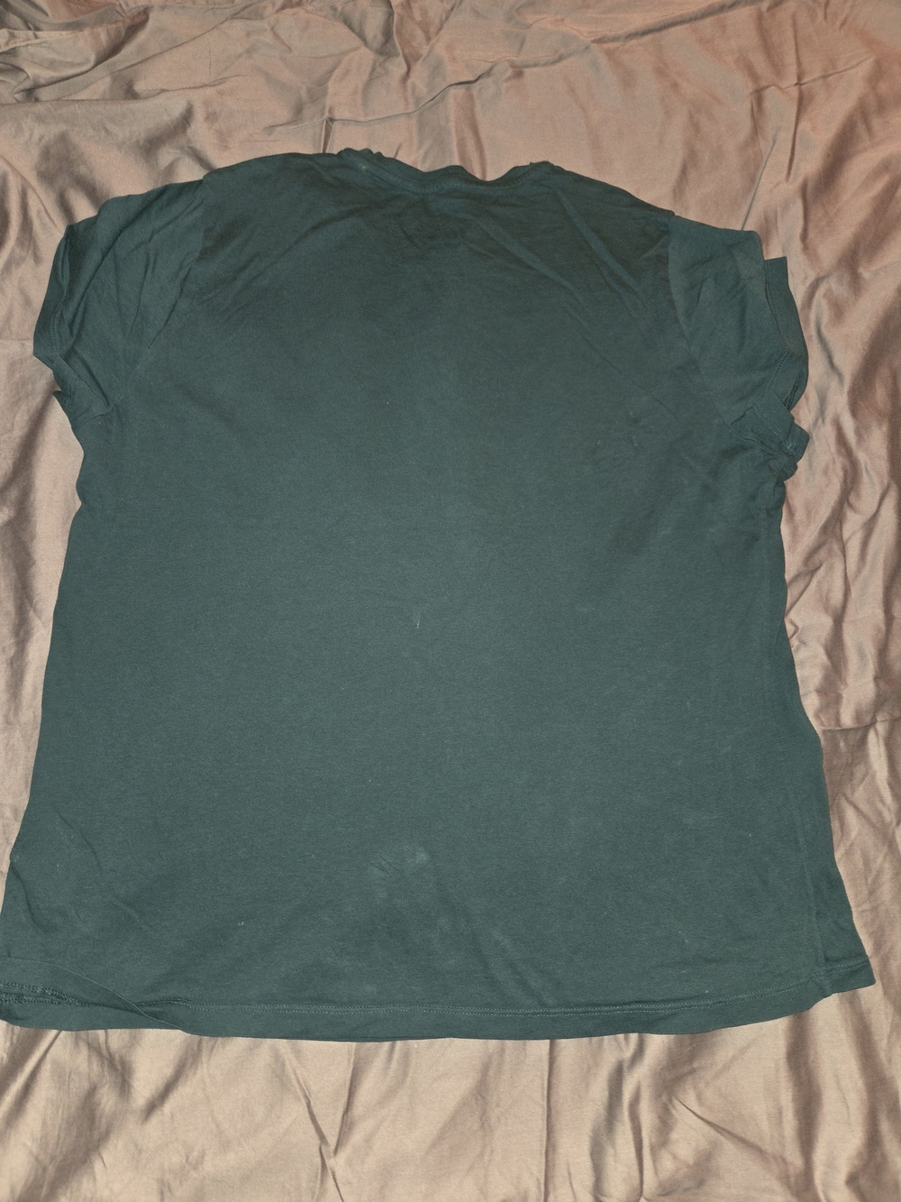 Reebok Athletic Short Sleeve T-Shirt in forest green Pre-owned women's XL - Picture 5 of 5